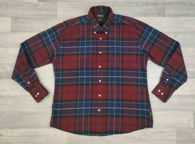 Barbour Classic Tartan Check Shirt Mens XL Tailored Fit
