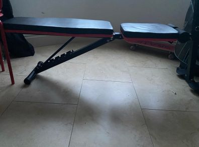 Adjustable Weight Bench with Leg Developer & Preacher Curl