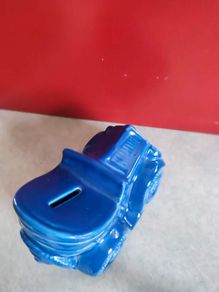 Blue Carmic Car As Money Box.