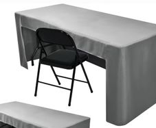 Open Back Table Cover