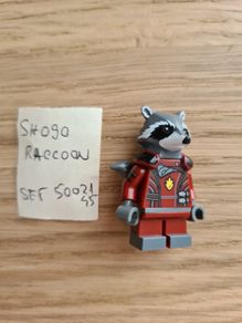 lego raccoon sh0090 set5002145, comcon034