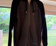 Superdry hoodie with zip L