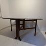Vintage Mahogany Drop-Leaf Dining Table Image 6