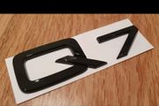 Q7 Audi rear boot badge