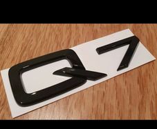 Q7 Audi rear boot badge