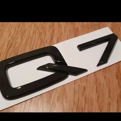 Q7 Audi rear boot badge