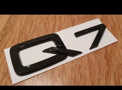 Q7 Audi rear boot badge