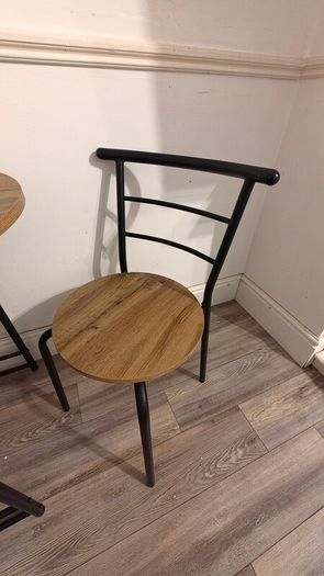 Compact Dining / Coffee Table & 2 Chairs Set