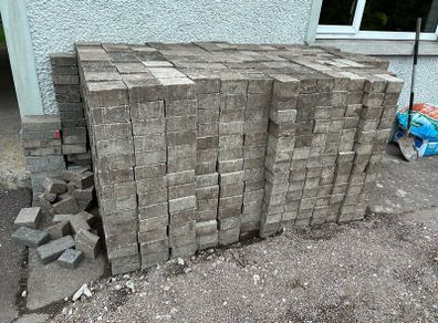 Patio or driveway Paving bricks