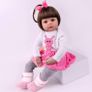 Reborn Doll 24 Inches/60 cm Realistic Soft Silicone Vinyl Lifelike Cute Newborn Reborn Baby Dolls Boy Girl Toys (FREE POSTAGE) Image 3