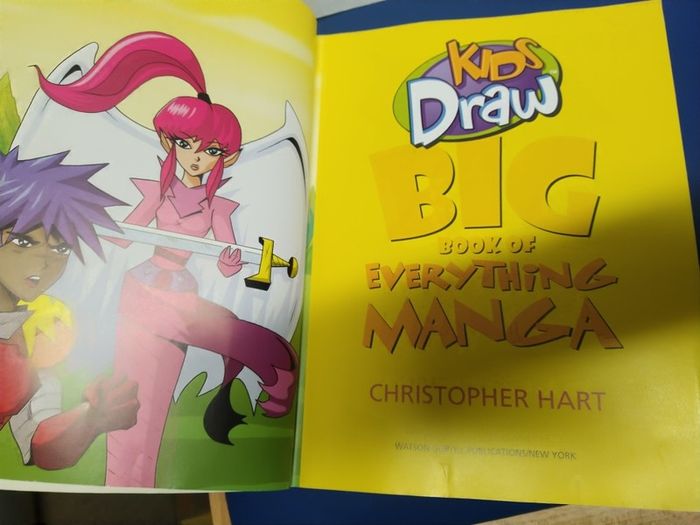 Kids Draw Manga book
