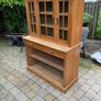 Two piece old pine cabinet Image 2