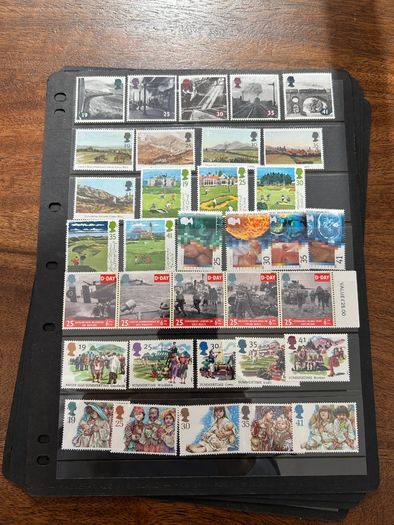 Stamp Collection Bundle GB Britain 1990-1999 MNH / FDC and more