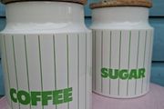 Vintage Hornsea Cannisters x 2