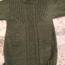 Hand knit Aran Jumper Image 5
