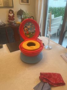 Child's portable potty