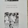 Passing Through. By Declan HASSETT. FIRST EDITION. Paperback In Good Condition. Image 8