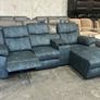 Zara Blue Chaser Sofa Image 2