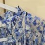 H&M blue blouse uk 8-12 Image 2