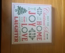 Christmas wall hanging