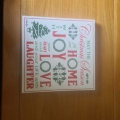 Christmas wall hanging