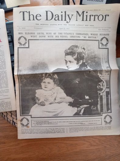 Historic Newspapers, Titanic, 9/11, Diana Death