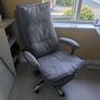 SONGMICS Executive Chair, Ergonomic Office Chair with Footrest Image 6