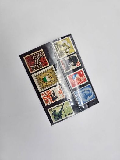 WW2 era Swiss Military Themed Stamps 1939-1945 Period