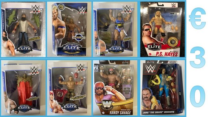 wwe elite wrestling figures rare NEW