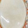 Antique Minton FLORENTINE Vegetable platter / Turkey Plate 1860 with some old chips underneath it Image 4