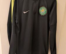 Bray Wanderers Football Club quarter zip Nike 30 years 1985/15 training top med