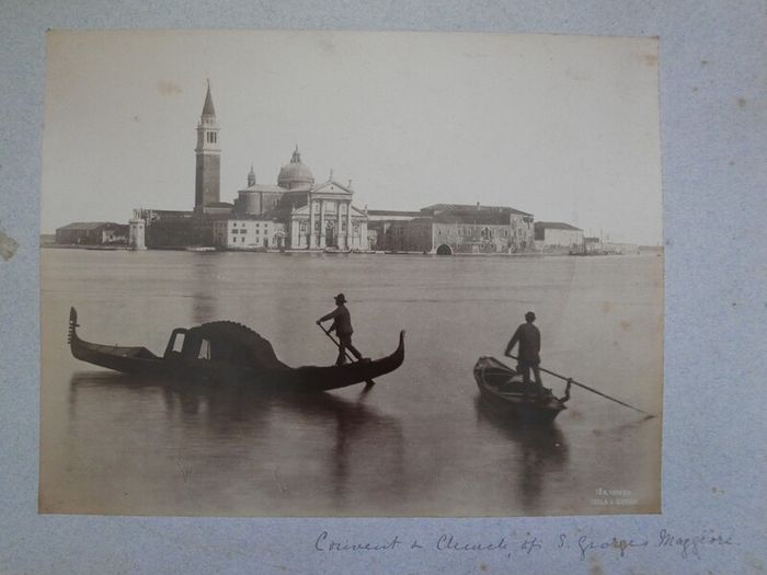 Victorian Photograph Album Photo Card Album  Antique Cabinet Card Photographs Photos ITALIA 21 Page 42 Photos