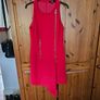 Versus Versace Red Zip Up Dress Image 3