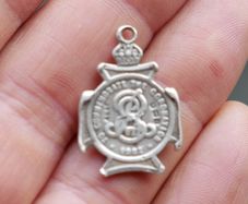 Vintage Scottish Sterling Silver 925 medal 1902