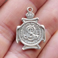 Vintage Scottish Sterling Silver 925 medal 1902