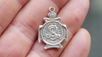 Vintage Scottish Sterling Silver 925 medal 1902