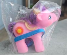 HQG1C - Little Meteor - Fireball Weather Boy Baby Pony like  MLP G1 My Little Pony