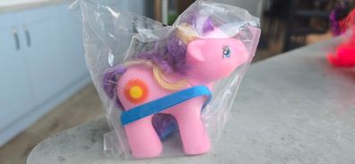 HQG1C - Little Meteor - Fireball Weather Boy Baby Pony like  MLP G1 My Little Pony