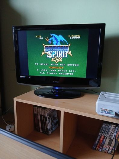 Dragon Spirit HuCard Pc Engine