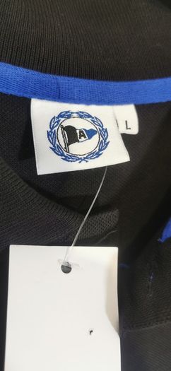 Arminia Bielefeld Jersey Black Blue DSC German Football Polo Shirt New w Tags