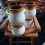Vintage Ceramic French Liquer Set Image 5