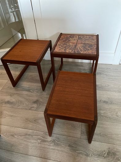 Mid century nest of tables