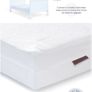 Travis Cot Bed & Mattress Bundle grey baby elegance Image 3