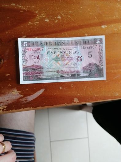 2006 George Best Five Pounds Banknote