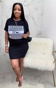 Short sleeve dress D-or