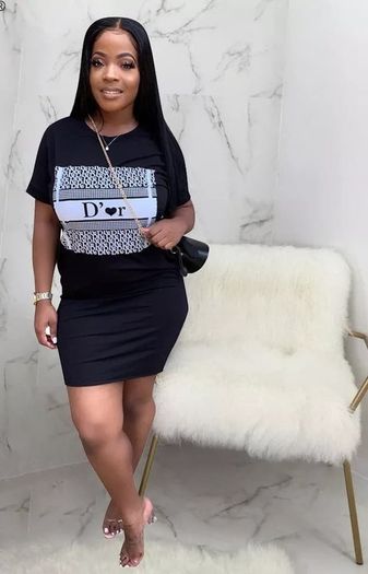 Short sleeve dress D-or