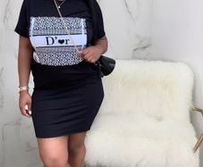 Short sleeve dress D-or