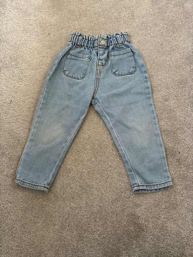 Zara baby girl denim trousers