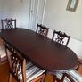 Mohogany Dining Table & Chairs Image 4