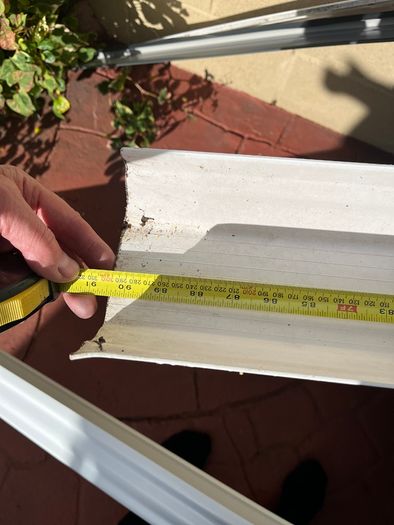 White gutter